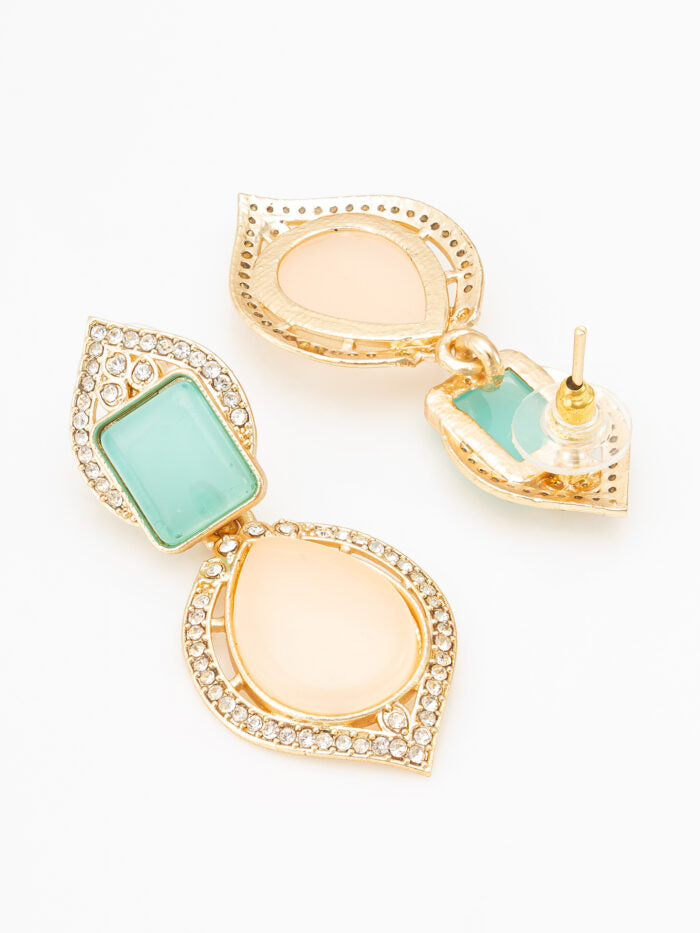 Pastel Radiance Multicolor Drop Earrings