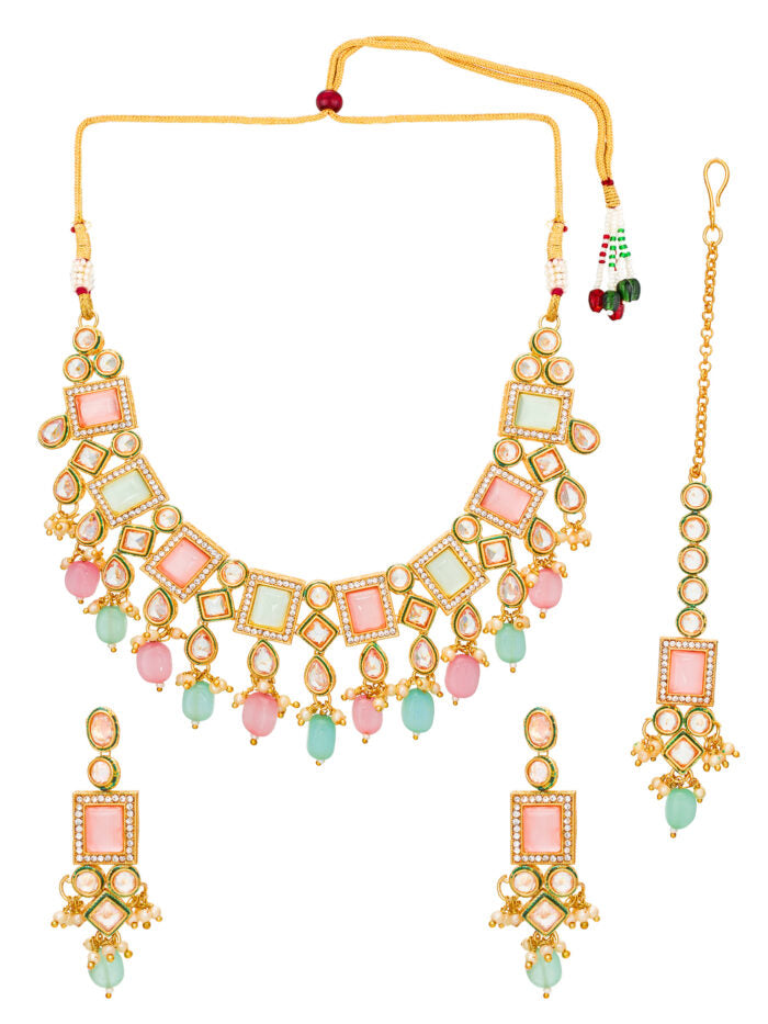 Royal Radiance Multicolor Kundan Set