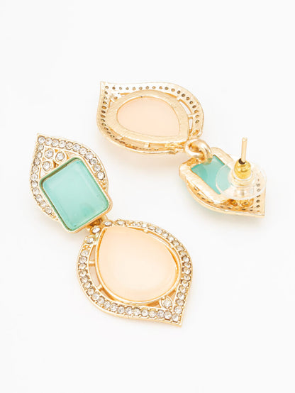 Pastel Radiance Multicolor Drop Earrings
