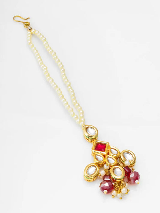 Vibrant Kundan Dream Maang Tikka