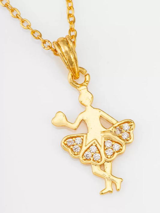 Twirling Grace AD Pendant