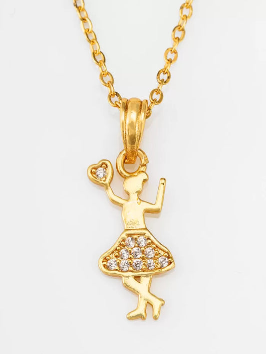 Heartful Twirl AD Pendant