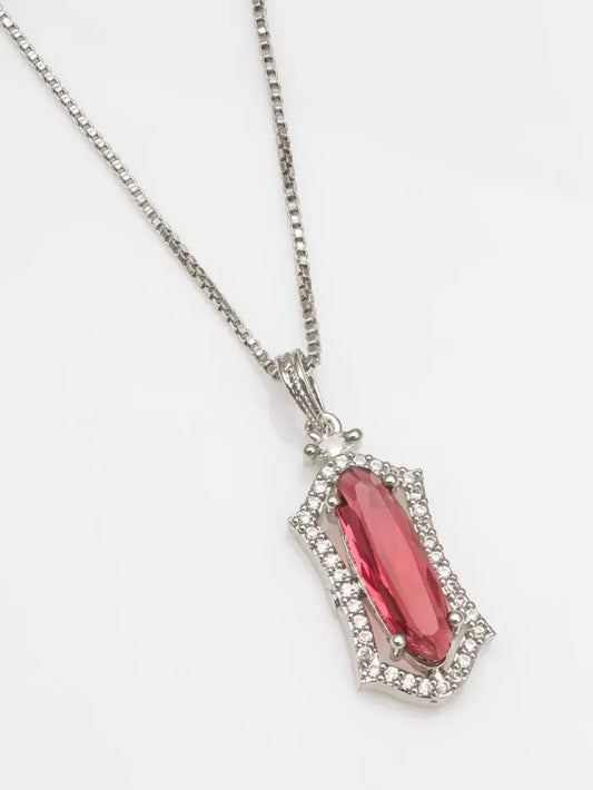 Scarlet Spark Dazzle Pendant