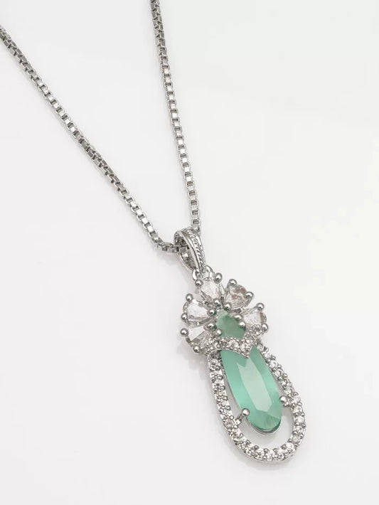 Emerald Blossom Pendant