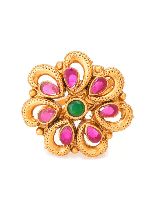 Heritage Bloom Cocktail Ring