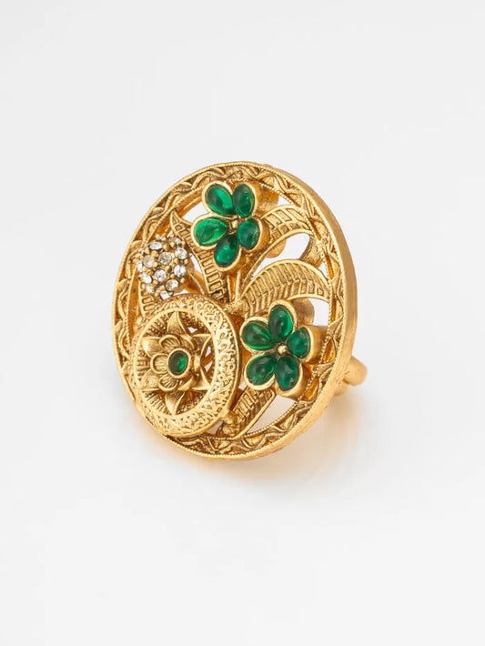 Emerald Garden Gala Ring